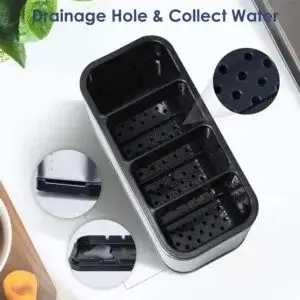 منظم شوك وملاعق استانليس - الصورة 3