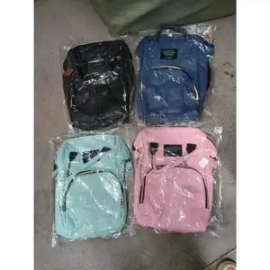 Living Travelling Share Baby Diaper for Unisex Backpack- Black - الصورة 5