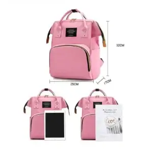 Living Travelling Share Baby Diaper for Unisex Backpack- Black - الصورة 2