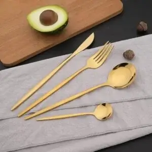 طقم معالق جولد 4 قطع - الصورة 4