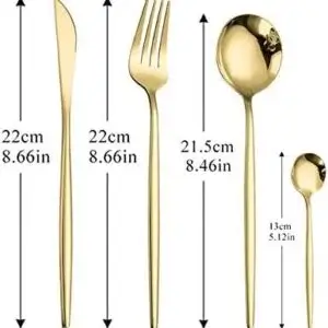 طقم معالق جولد 4 قطع - الصورة 7