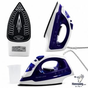 مكواة بخار سيراميك SILVER LOVE موديل CY-808 – 2000