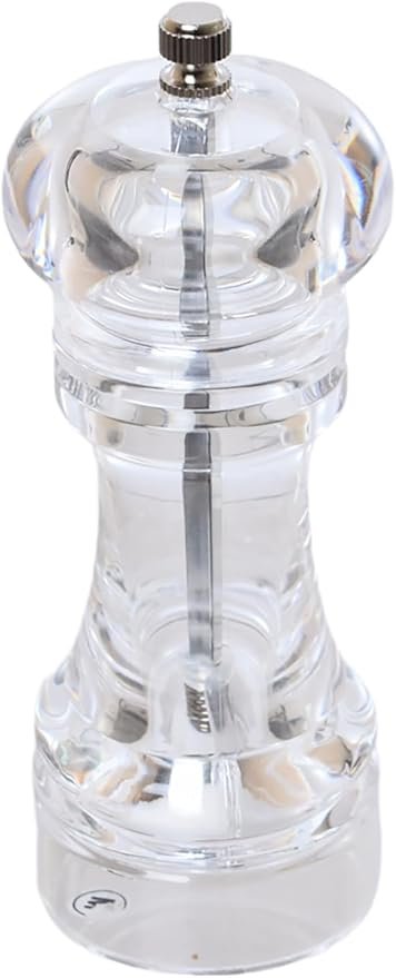 مطحنة فلفل وملح يدوية أكريليك - الصورة 2