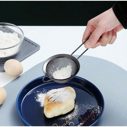 طقم مصافي شبكية من الفولاذ المقاوم للصدأ 3 قطع - الصورة 4