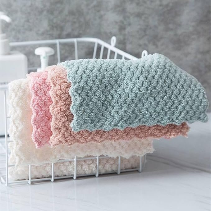 طقم فوط تنظيف المطبخ - 5 قطع - الصورة 4