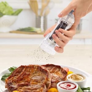 مطحنة فلفل أو ملح يدوية أكريليك