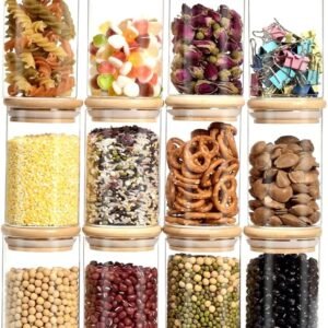 طقم التوابل الدائري – 12 قطعة × 250 مل
