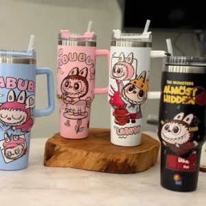 مج استالس حراري بتصميم شخصيات LABUBU