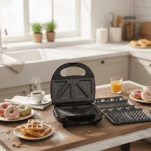 صانعة الساندوتشات والحلويات متعددة الألواح