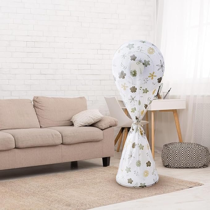 غطاء مروحة قماشي مزخرف للحماية من الغبار - الصورة 5