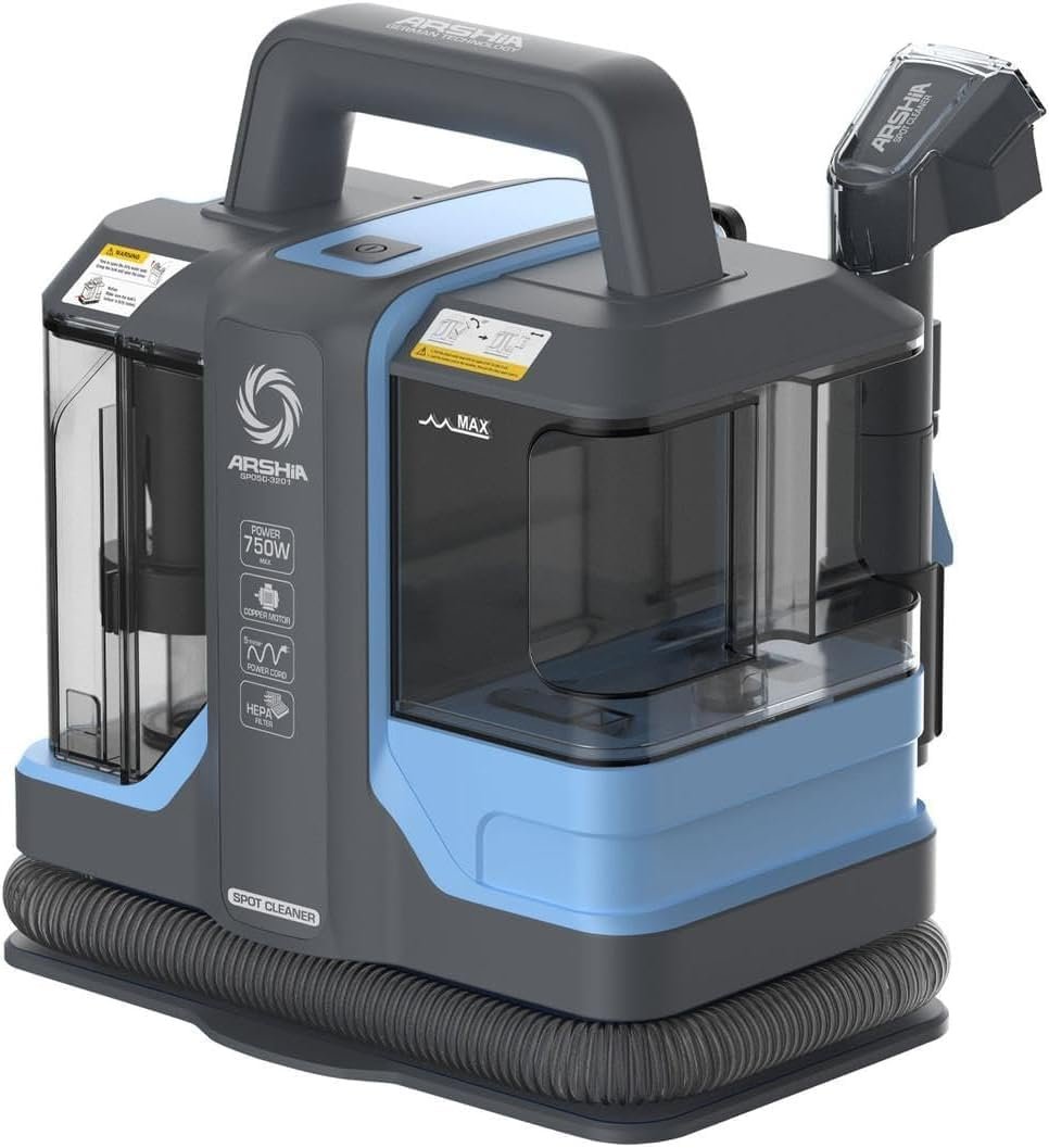 مكنسة تنظيف بالبخار ARSHIA Spot Cleaner 750W