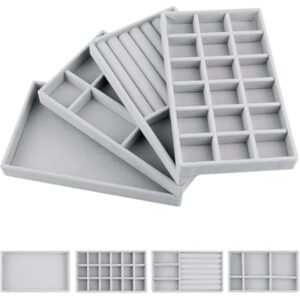 طقم منظم أدراج للإكسسورات والحلي