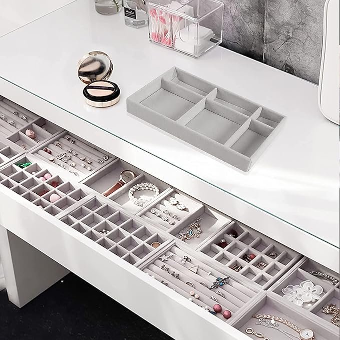 طقم منظم أدراج للإكسسورات والحلي - الصورة 3