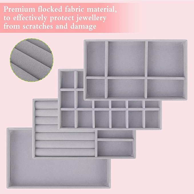 طقم منظم أدراج للإكسسورات والحلي - الصورة 5