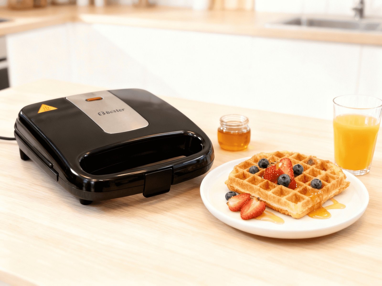 ماكينة وافل كهربائية Bester EE-12204 – 750 وات - الصورة 7