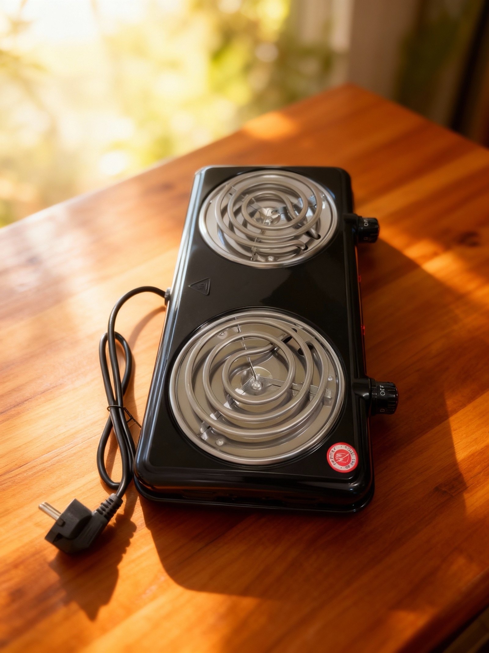 بوتاجاز كهربائي محمول 2 عين بقوة 2000 واط من Bester - الصورة 3