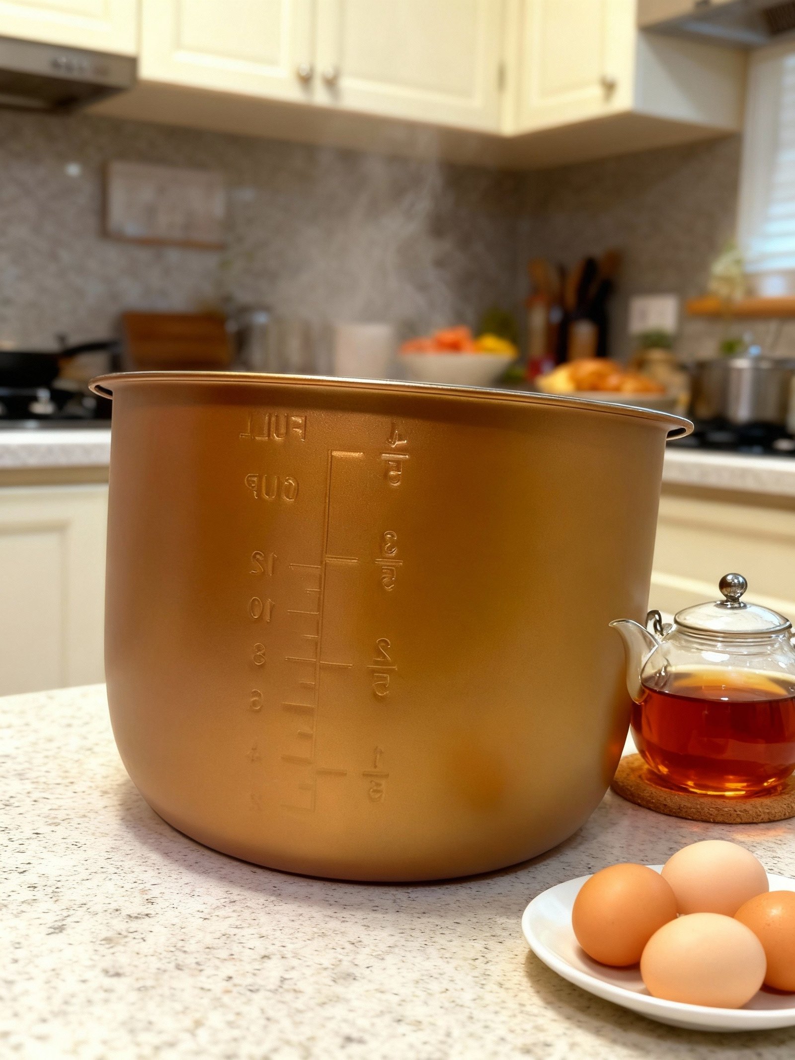 حلة ضغط كهربائية من Bester سعة 6.5 لتر وقوة 1200 واط - الصورة 4