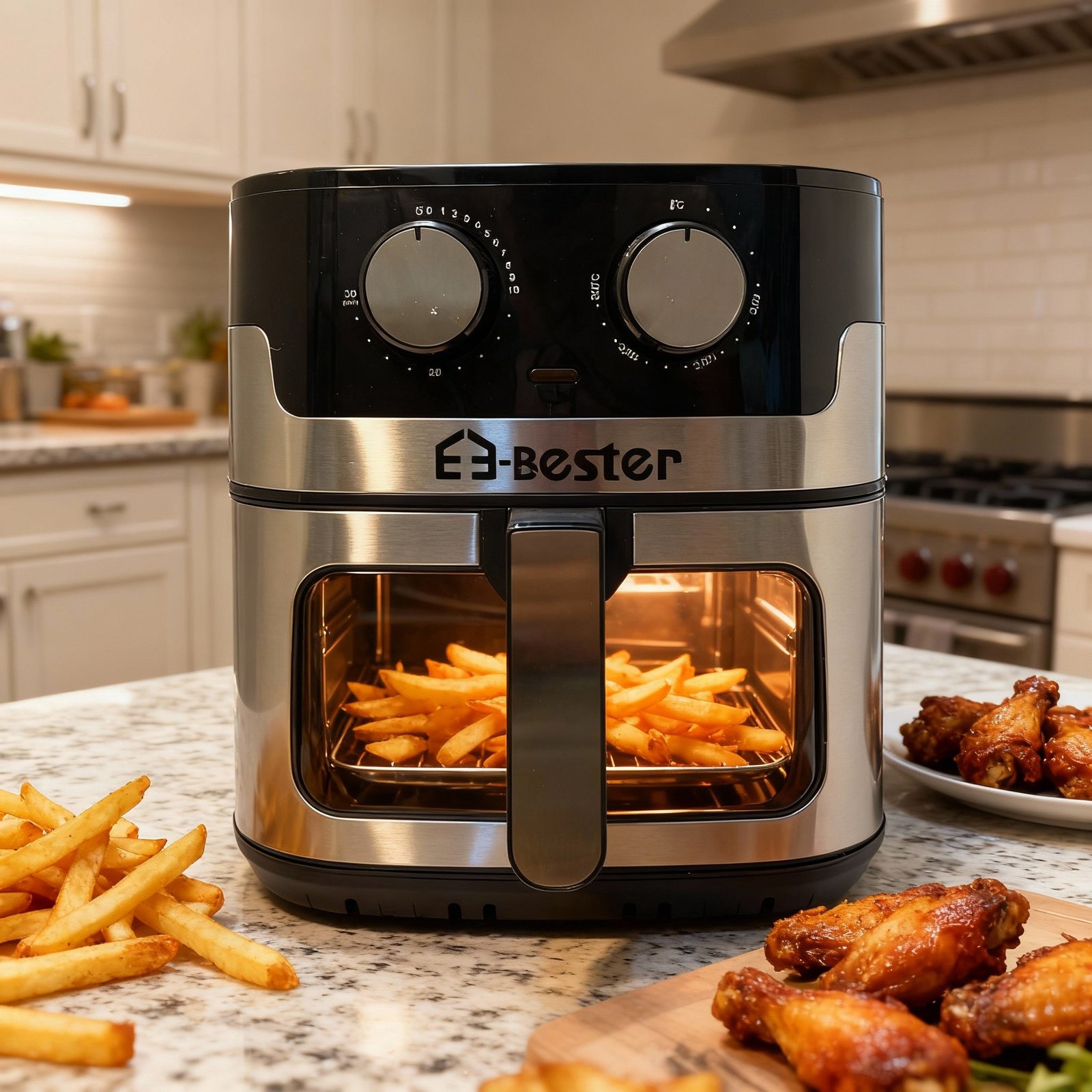 قلاية هوائية Bester سعة 8 لتر – 1800 واط - الصورة 3