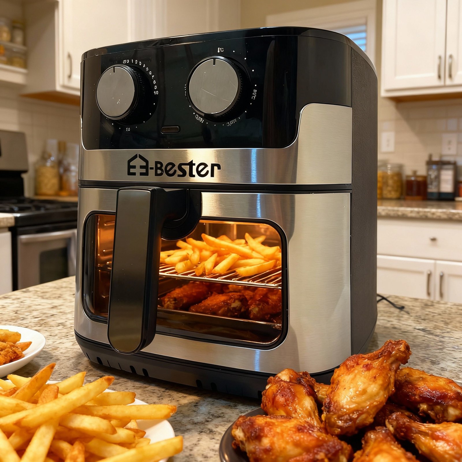 قلاية هوائية Bester سعة 8 لتر – 1800 واط - الصورة 4