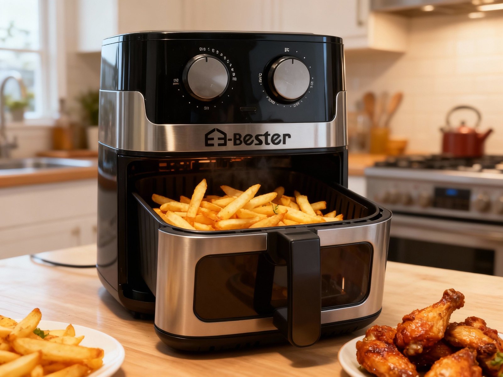 قلاية هوائية Bester سعة 8 لتر – 1800 واط