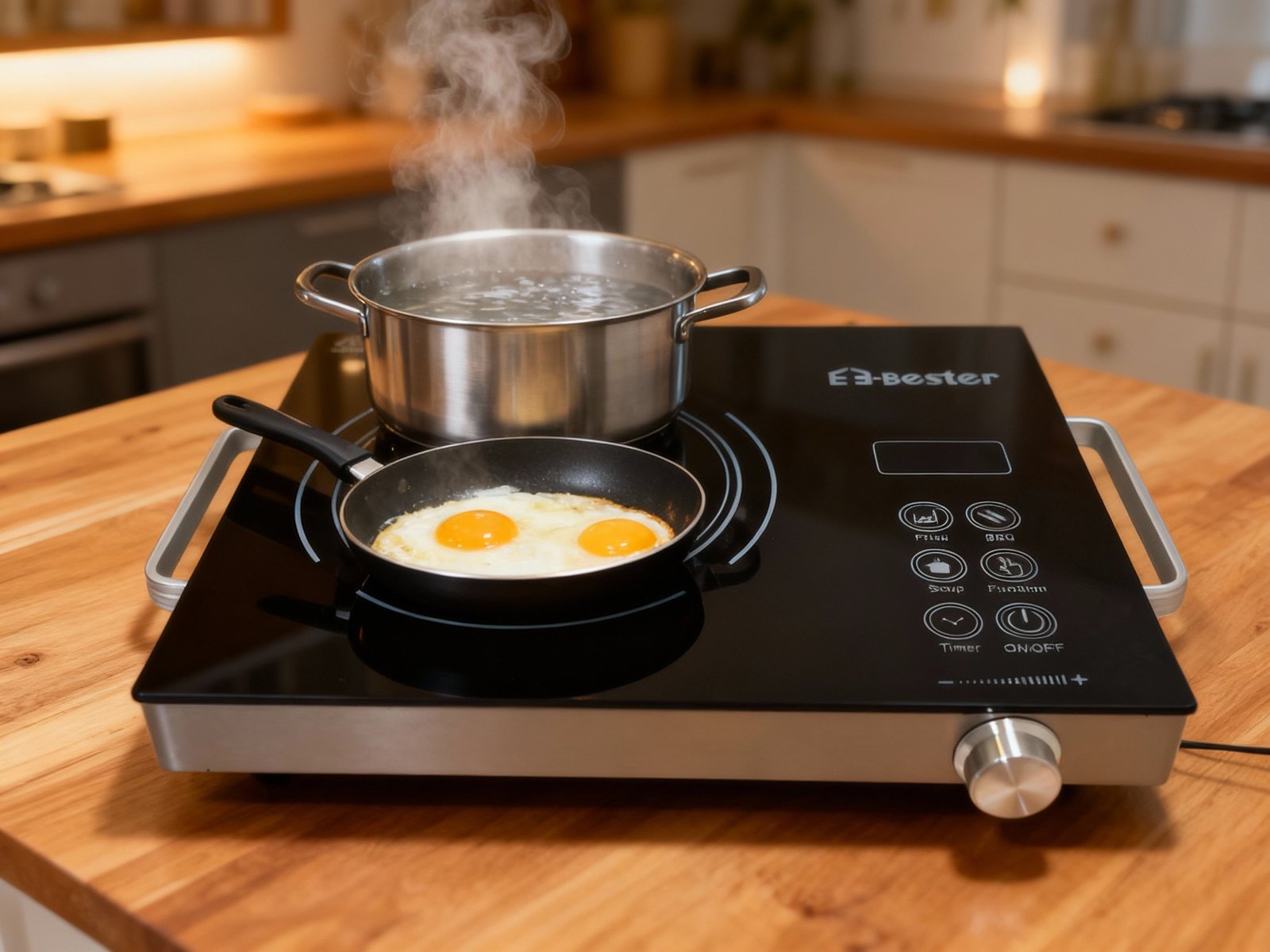 بوتاجاز كهربائي Bester مسطح – 3500 واط - الصورة 4