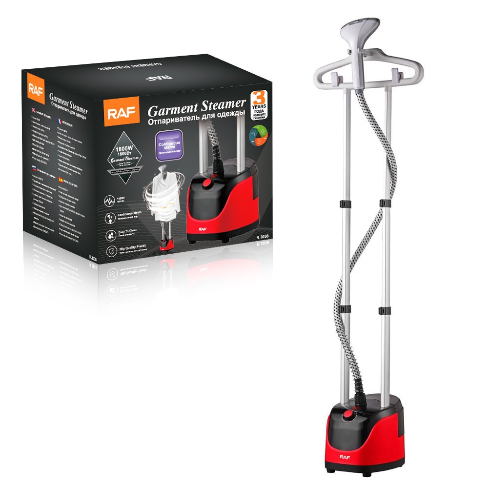 مكواة بخار عمودية RAF R.3038 – 1800 وات، بخار مستمر، سهلة التنظيف - الصورة 4