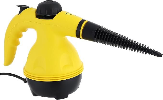 منظف بخاري محمول 1000 واط متعدد الاستخدامات - لتعقيم وتنظيف الأسطح والمفروشات بالبخار الساخن - الصورة 7