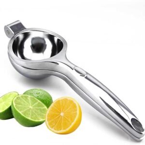 صارة ليمون وحمضيات يدوية معدنية قوية (ستانلس ستيل)