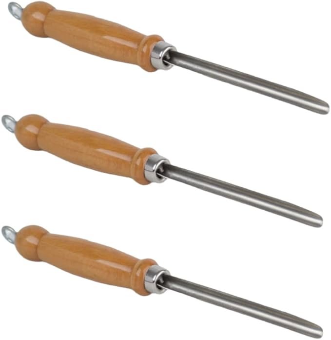 مقوار الخضروات والفواكه بمقبض خشبي - الصورة 2