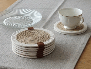 كوستر أكواب هاند ميد  6 قطع