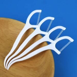 خيط أسنان على شكل عود (TWIN LINE Dental Floss Pick)