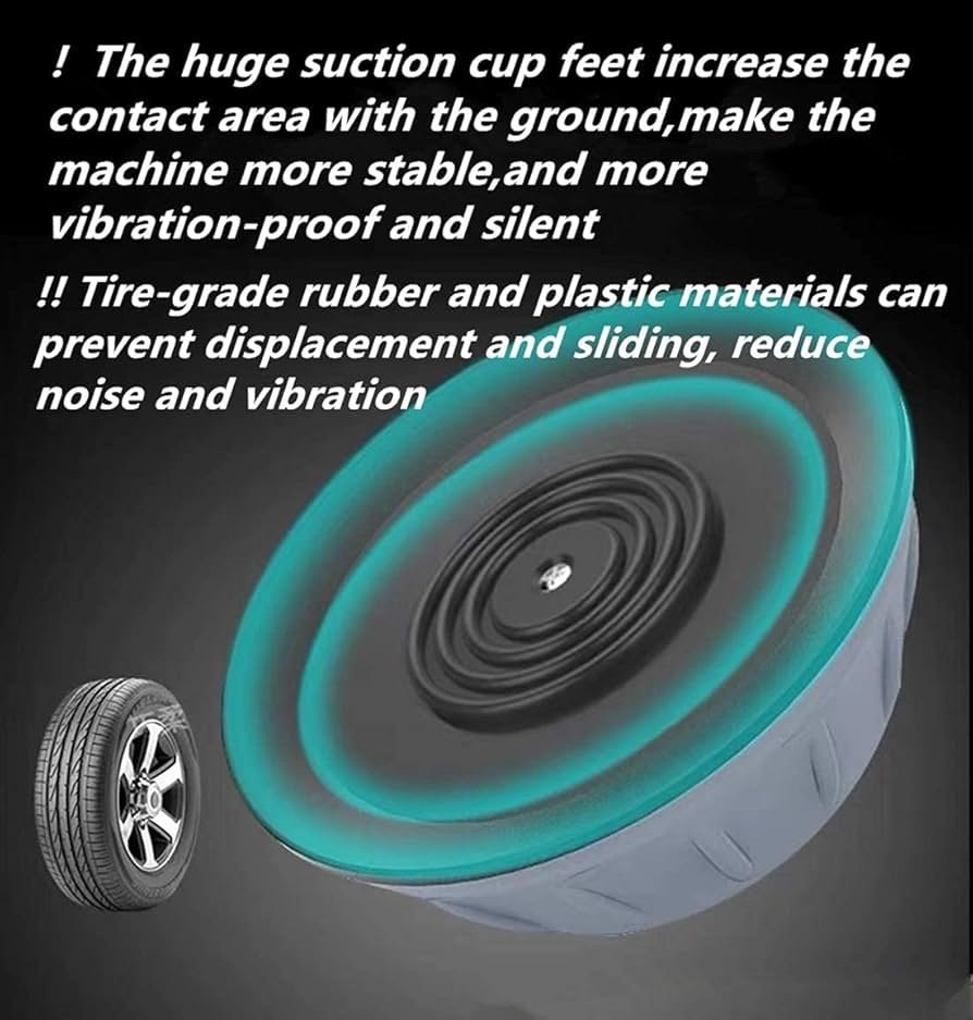 قواعد منع الاهتزاز 4 قطع للغسالة - الصورة 6