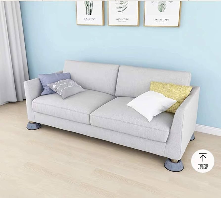 قواعد منع الاهتزاز 4 قطع للغسالة - الصورة 3