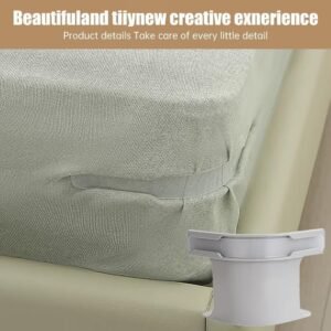 ٤ قطع لتثبيت الملاية في مرتبة السرير