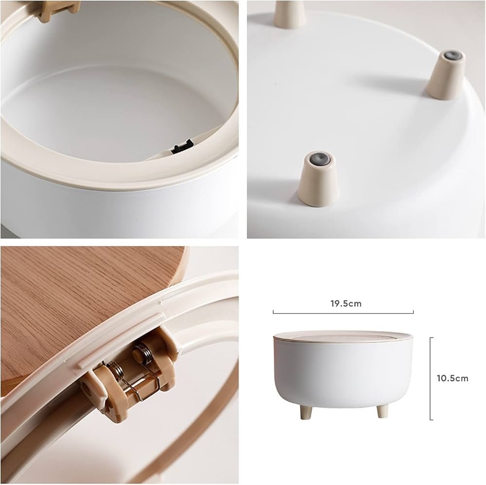 باسكيت مكتبي دائري صغير - الصورة 2