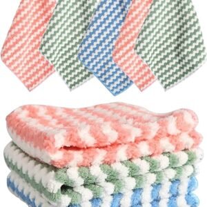 فوط مطبخ ٥ قطع ميكروفايبر ٣٠سم * ٣٠سم