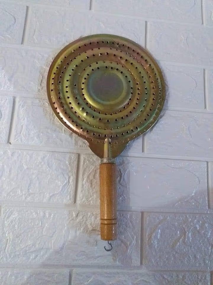 شياطة أرز استانليس طبقتين بيد خشب - الصورة 4