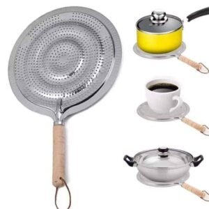 شياطة أرز استانليس طبقتين بيد خشب