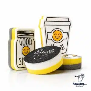 اسفنجات مواعين اسمايل 4 قطع
