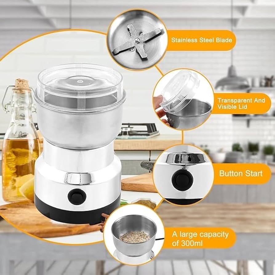 مطحنة توابل استانليس 300W - الصورة 8