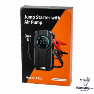 جهاز تشغيل بطارية السيارة مع كمبروسر هواء 3 في 1  ( jump starter )