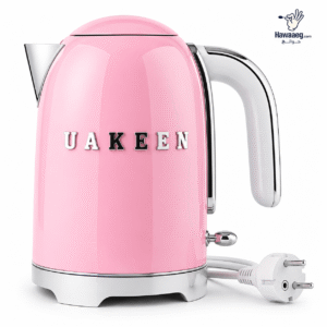 كاتيل اوكين لون بينك استانليس استيل UAKEEN ( المنتج المستورد )