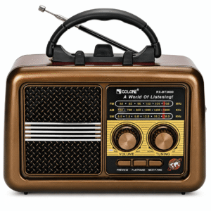 راديو انتيكا جولون GOLON RX-BT3600 بلوتوث وUSB – FM / AM / SW